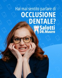L’occlusione è il modo in cui chiudi la bocca.
Se è alterata, può causare mal di testa, dolori cervicali e tensione mandibolare.
💬 Ti è mai capitato? Raccontalo nei commenti!
#occlusionedentale #bruxismo #benessere